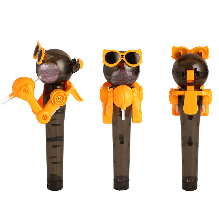 

Robot Lollipop Decompression Toy, Black, 480857
