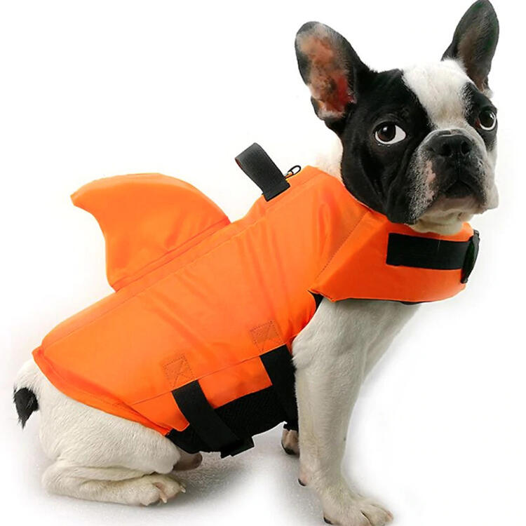 

Adjustable Pet Dog Life Jacket, Orange;lake blue, 481285