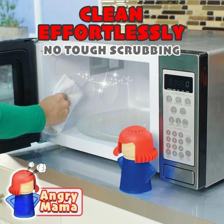 

Tools Microwave Oven Steam Cleaning Tool in Blue. Size