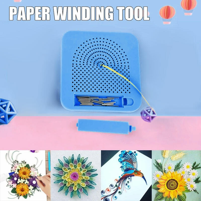 

Hobbies and Toys DIY Quilling Grid Board in Blue. Size