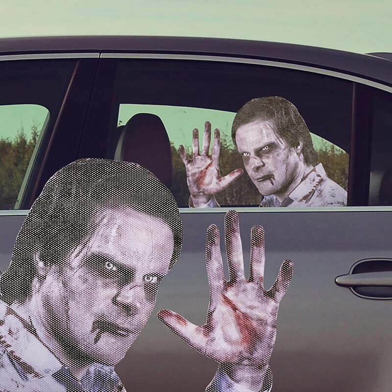 

Halloween Horror Bloody Zombie Car Sticker, Multicolor, 486033