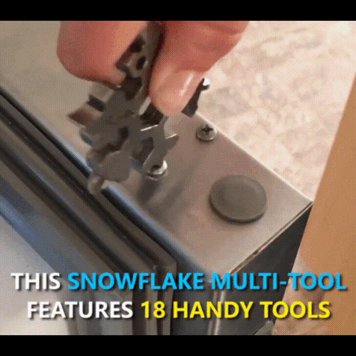 18-in-1 Snowflake Multi-Functional Wrench - Fairyseason