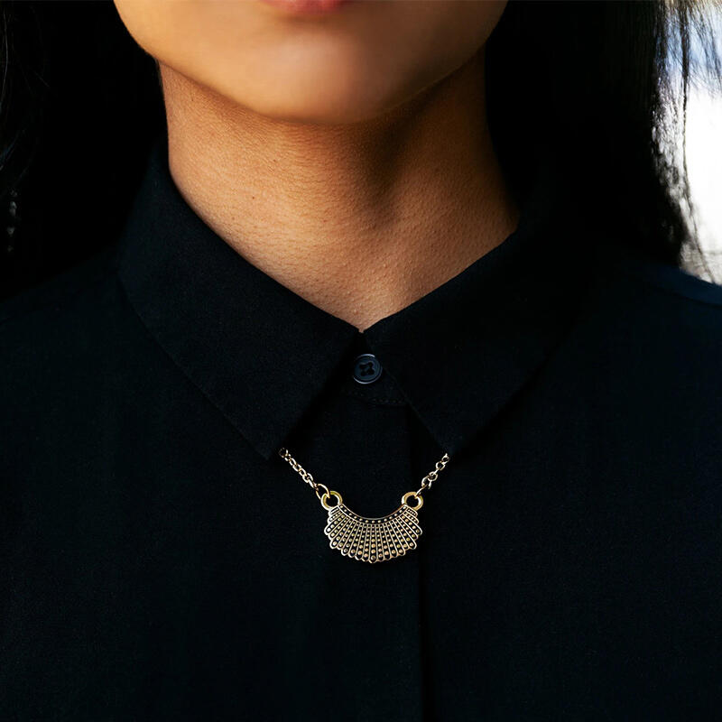 

Asymmetric Pendant Dissent Collar Alloy Necklace, Gold;silver, 486588