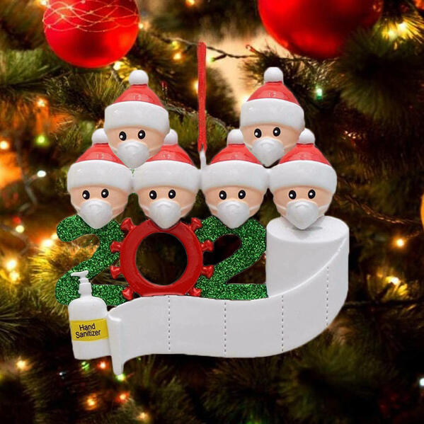 

2020 Survivor Family Christmas Tree Hanging Pendant Ornament, Pattern1;pattern2, 486638