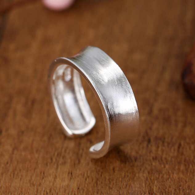

Rings 925 Sterling Silver Open Ring in Silver. Size