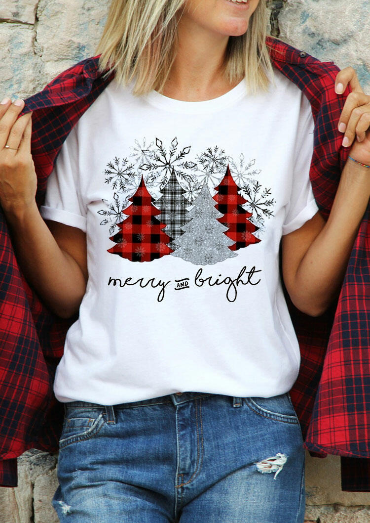 merry & bright shirts