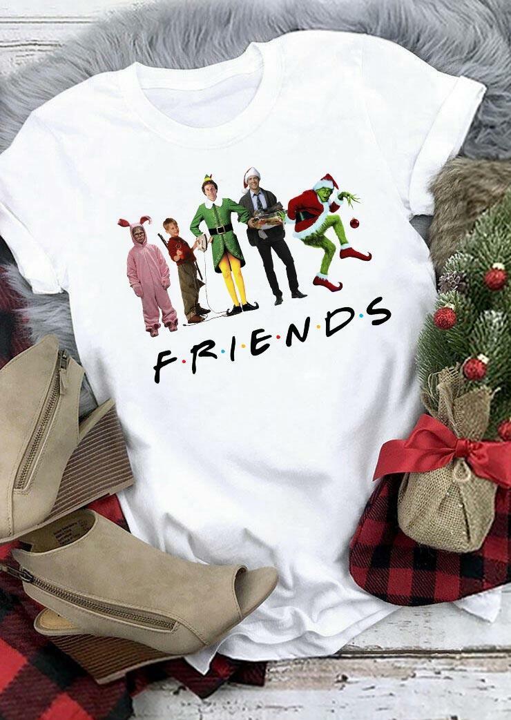 

T-shirts Tees Character Cartoon Letter T-Shirt Tee in White. Size