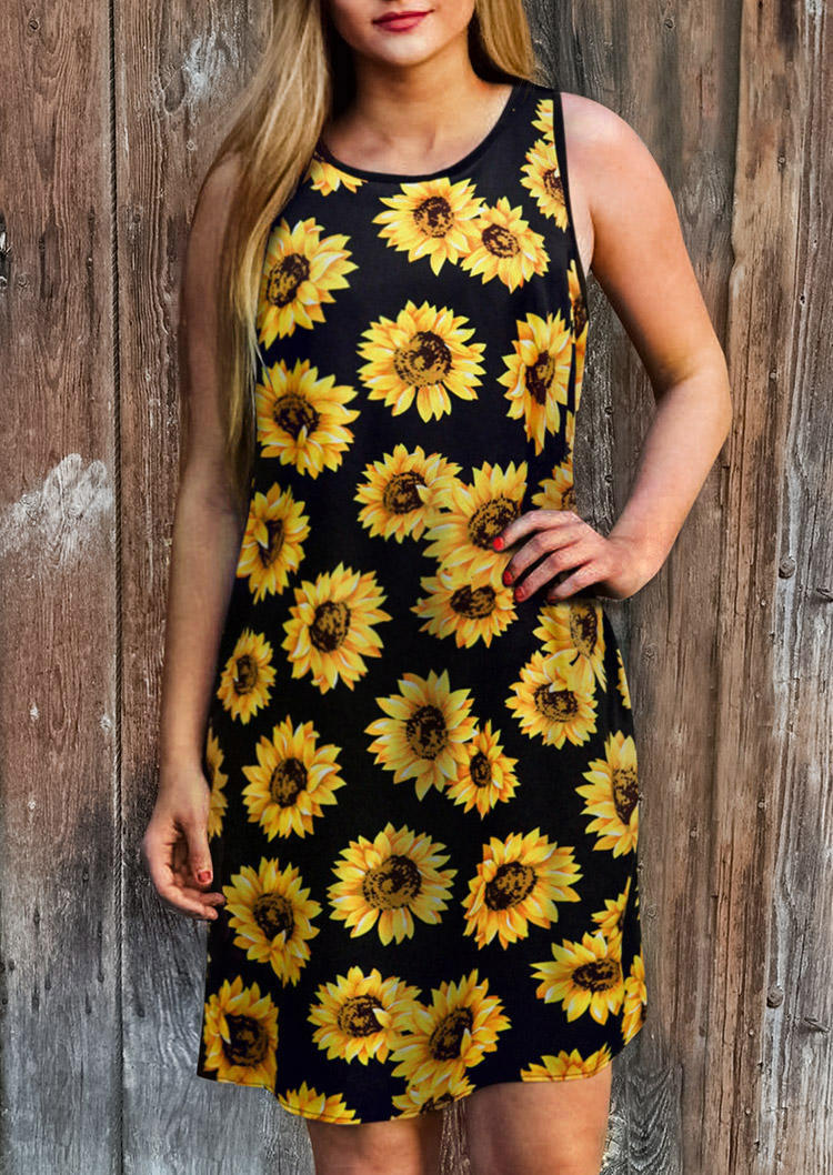 Mini Dresses Sunflower Lace Splicing Tie Open Back Mini Dress in Black. Size: L