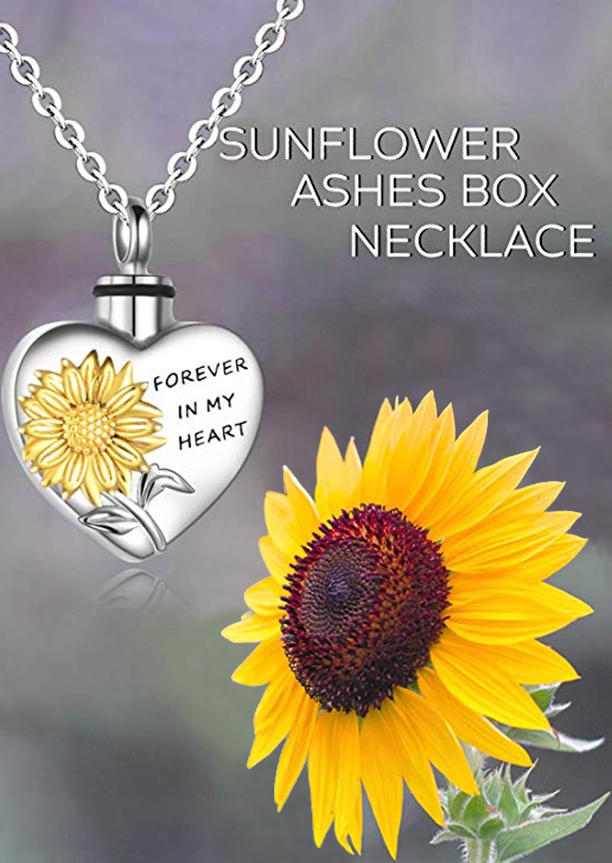 

Necklaces Sunflower Forever In My Heart Necklace in Silver. Size