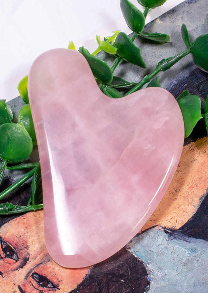 

Gua Sha Scraping Massage Board in Pink. Size
