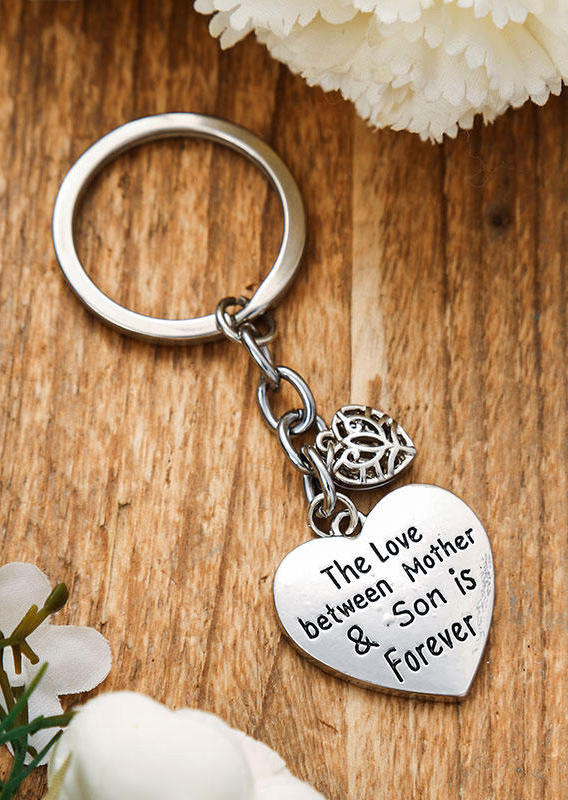 

Keychains Love Mother Son Daughter Keychain in Pattern1. Size