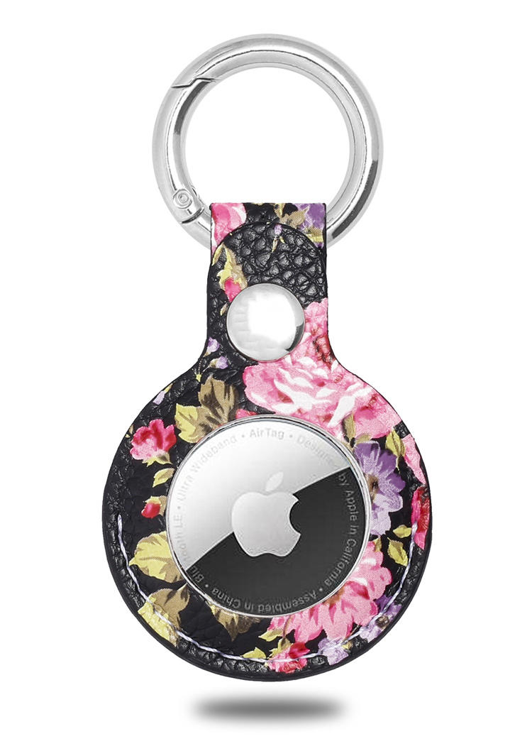 

Cool Gadgets Anti-Lost AirTag Keychain Protector Case in Multicolor,Red. Size