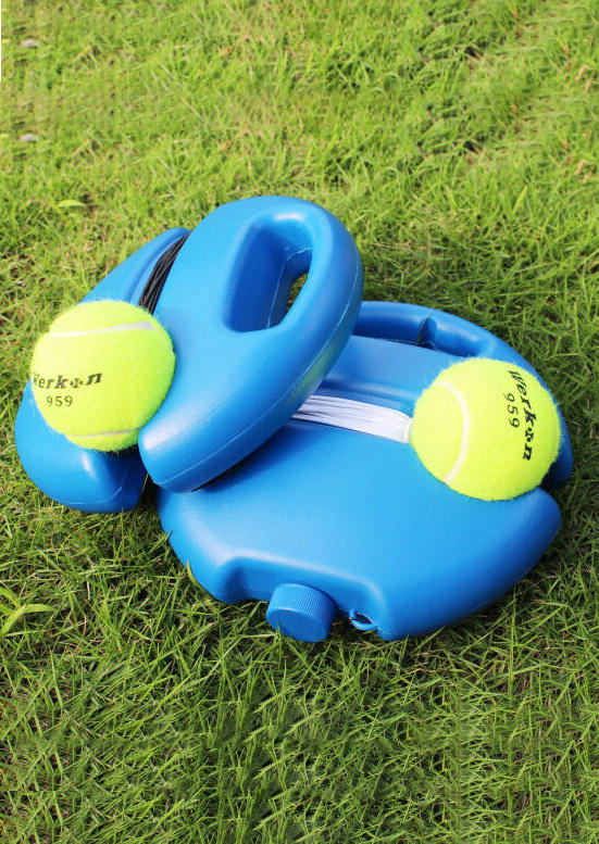 Sport Product Solo Tennis Trainer without Balls in Blue. Size: One Size