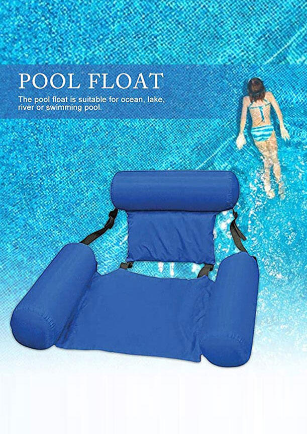 Foldable Inflatable Pool Float Sofa Water Chair