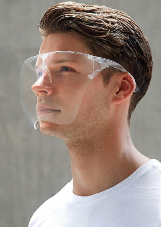 

Outdoor Products Anti-Fog And Scratch-Resistant Transparent Face Shield in White. Size