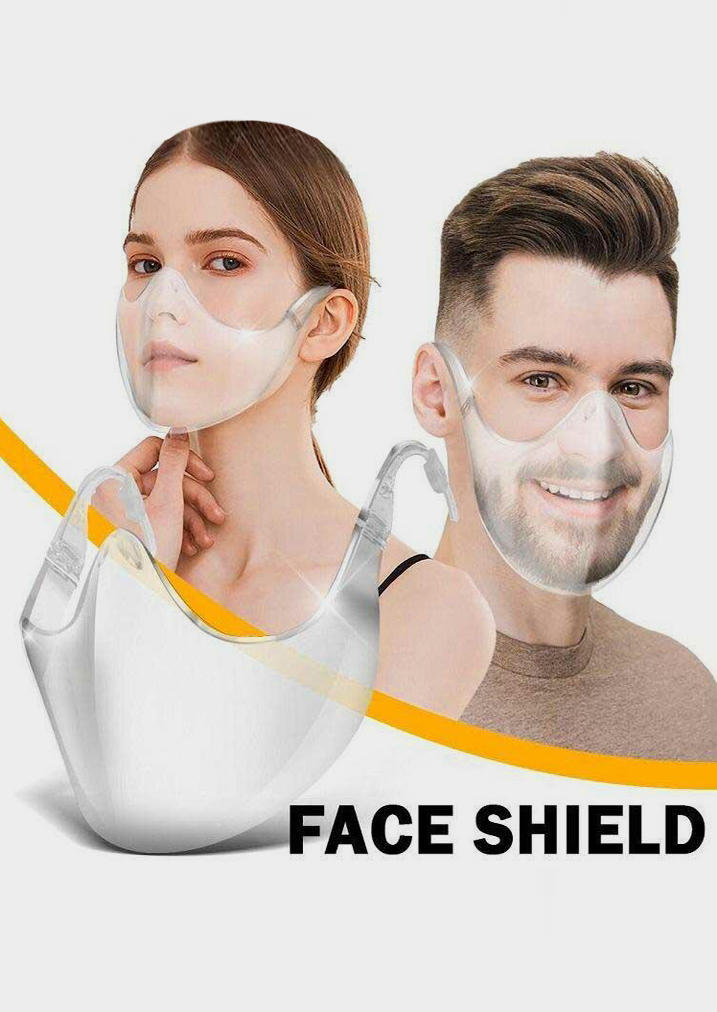 Outdoor Products Anti-Fog Radical Alternative Transparent Face Shield in Multicolor. Size: One Size