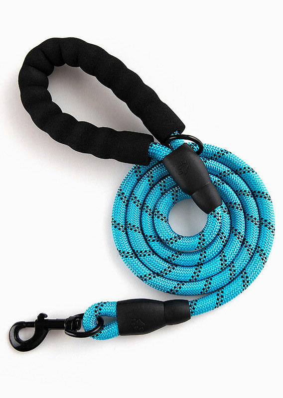 

Pet Products Outdoor Comfortable Reflective Pet Dog Leash in Blue. Size