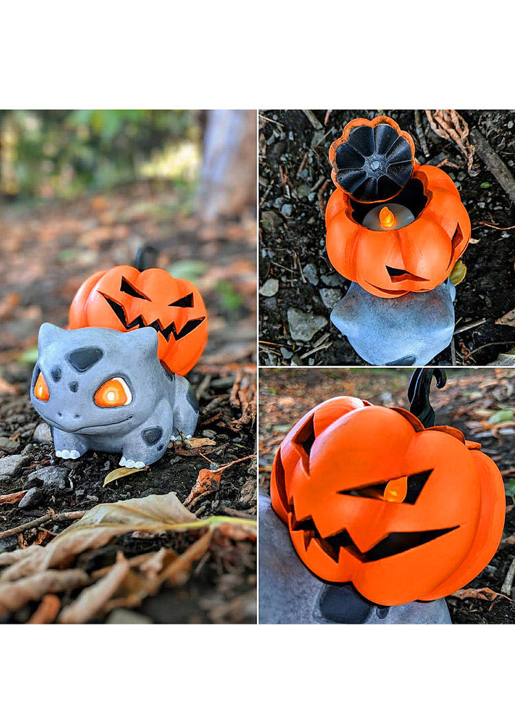 

Cool Gadgets Halloween Pumpkin-Pumpkasaur-Pokemon in White,Gray. Size