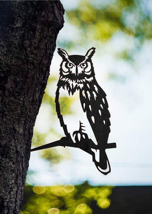 

Owl Bird Garden Decoration in Pattern2. Size