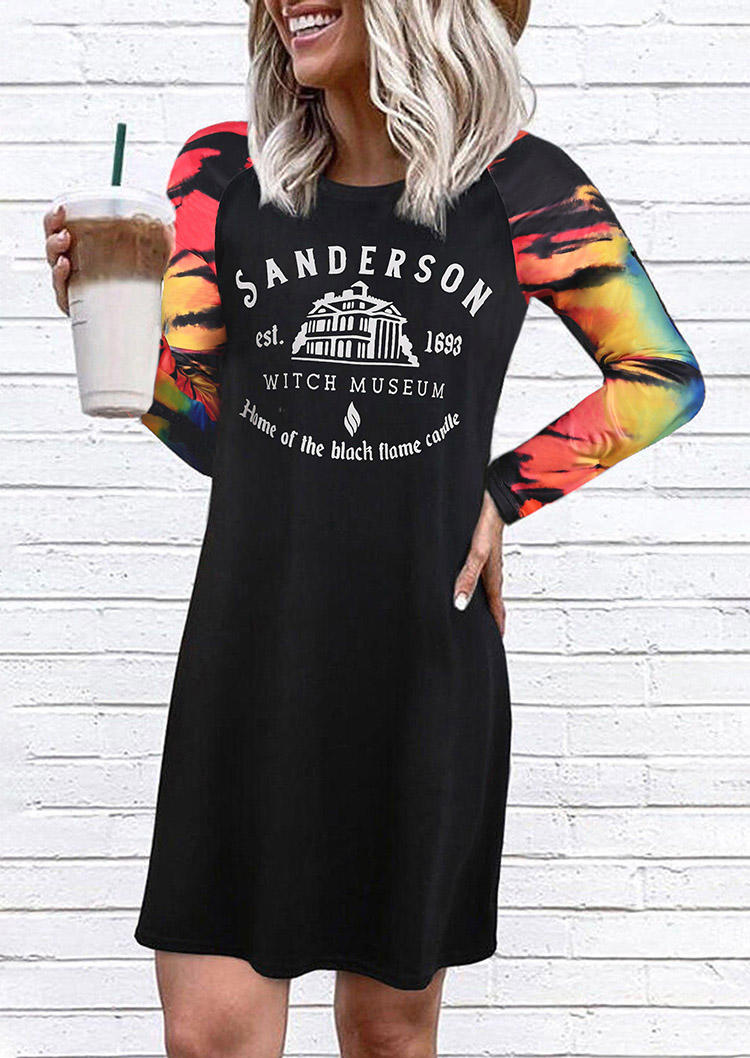 

Mini Dresses Halloween Home Of The Black Flame Candle Tie Dye Mini Dress in Black. Size: ,M,L,XL