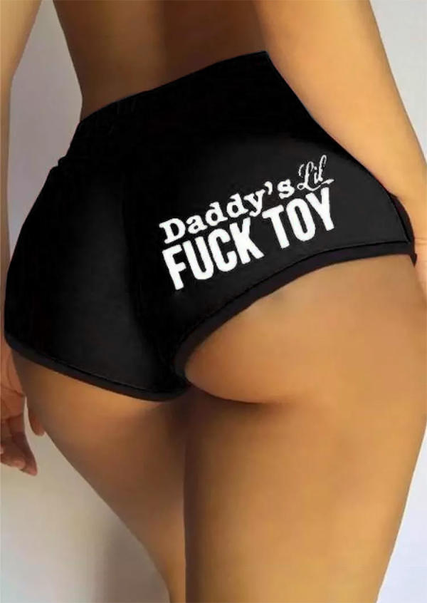 

Activewear Daddy' Toy Activewear Shorts in Black. Size: ,M,L,XL