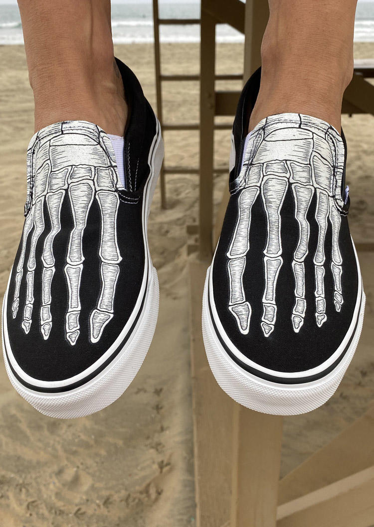 

Sneakers Halloween Skeleton Hand Sneakers in Black. Size: ,38,39,40,41