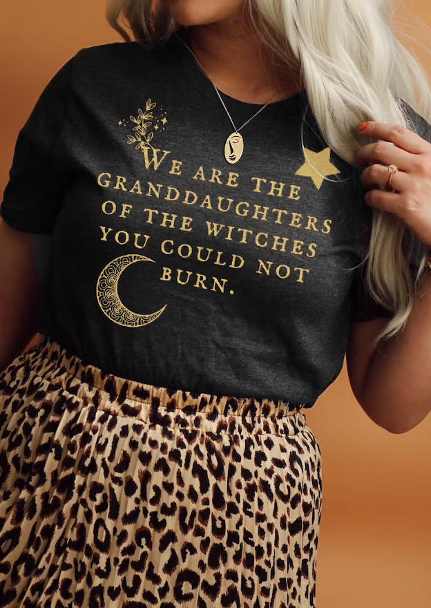 

T-shirts Tees We Are The Granddaughters T-Shirt Tee in Dark Grey. Size
