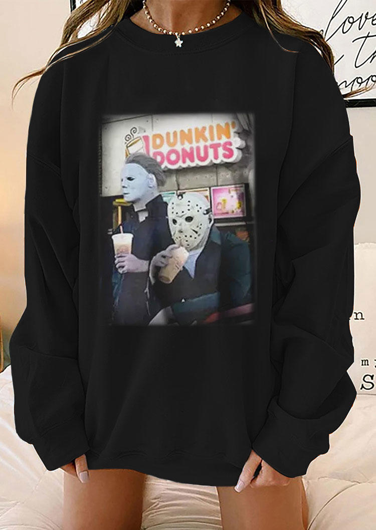 

Sweatshirts Horror Movie Character Sweatshirt in Black. Size