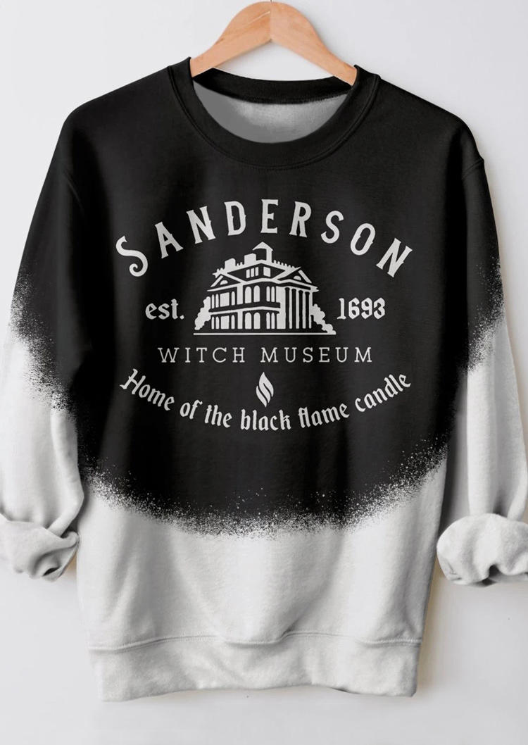 

Sweatshirts Witch Museum Pullover Sweatshirt in Black. Size: ,L,XL