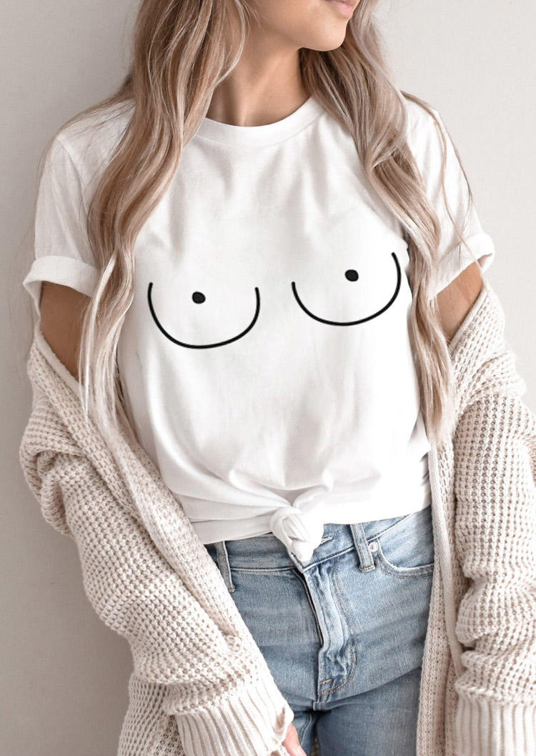 

T-shirts Tees Funny Graphic T-Shirt Tee in White. Size: ,M,L,XL