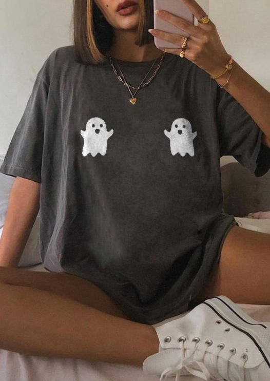 

T-shirts Tees Ghost T-Shirt Tee in Dark Grey. Size