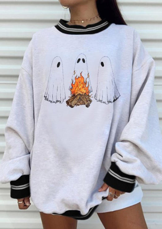 

Sweatshirts Halloween Ghost Around The Campfire Sweatshirt in Black. Size