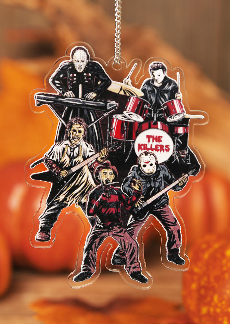 

Halloween The ers Horror Movie Decoration Pendant in Pattern1. Size