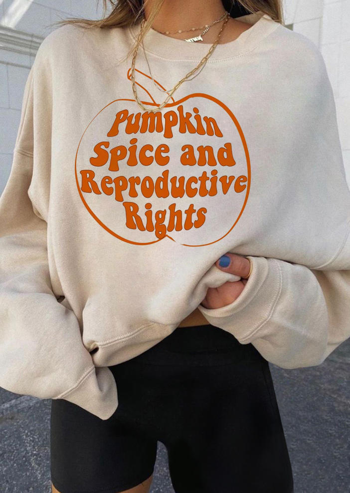 Pumpkin Spice And Reproductive Rights - Khaki