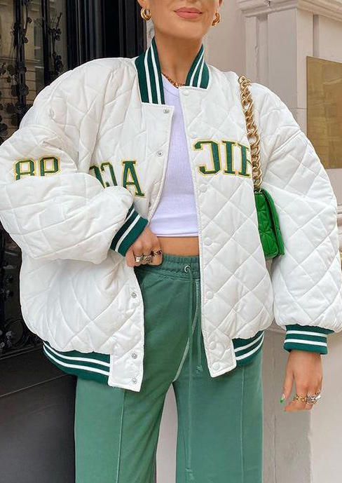 

Jackets Hicaco Long Sleeve Parka Jacket in White. Size: ,M,L