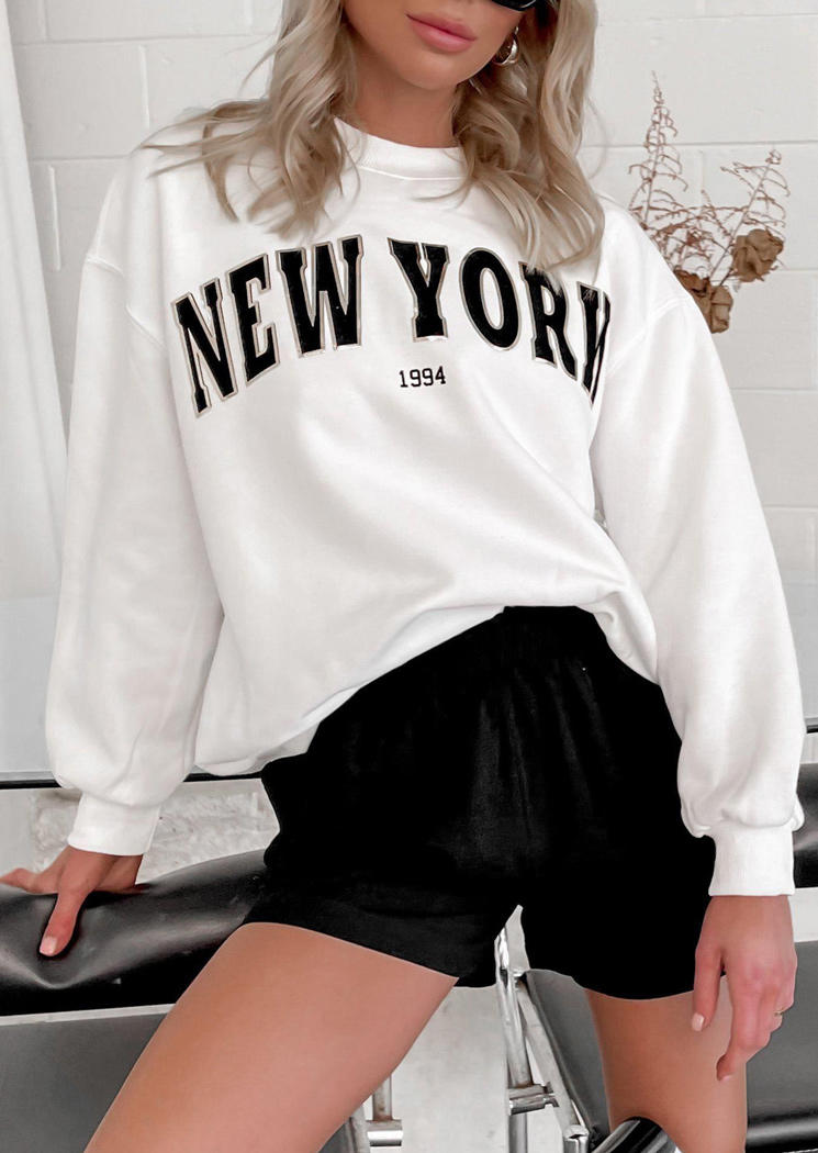 

Sweatshirts New York 1994 O-Neck Sweatshirt in White. Size: ,M,L,XL