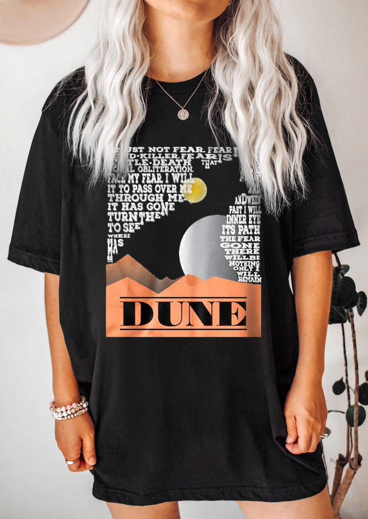 

T-shirts Tees Dune Movie T-Shirt Tee in Black. Size: ,M,L,XL