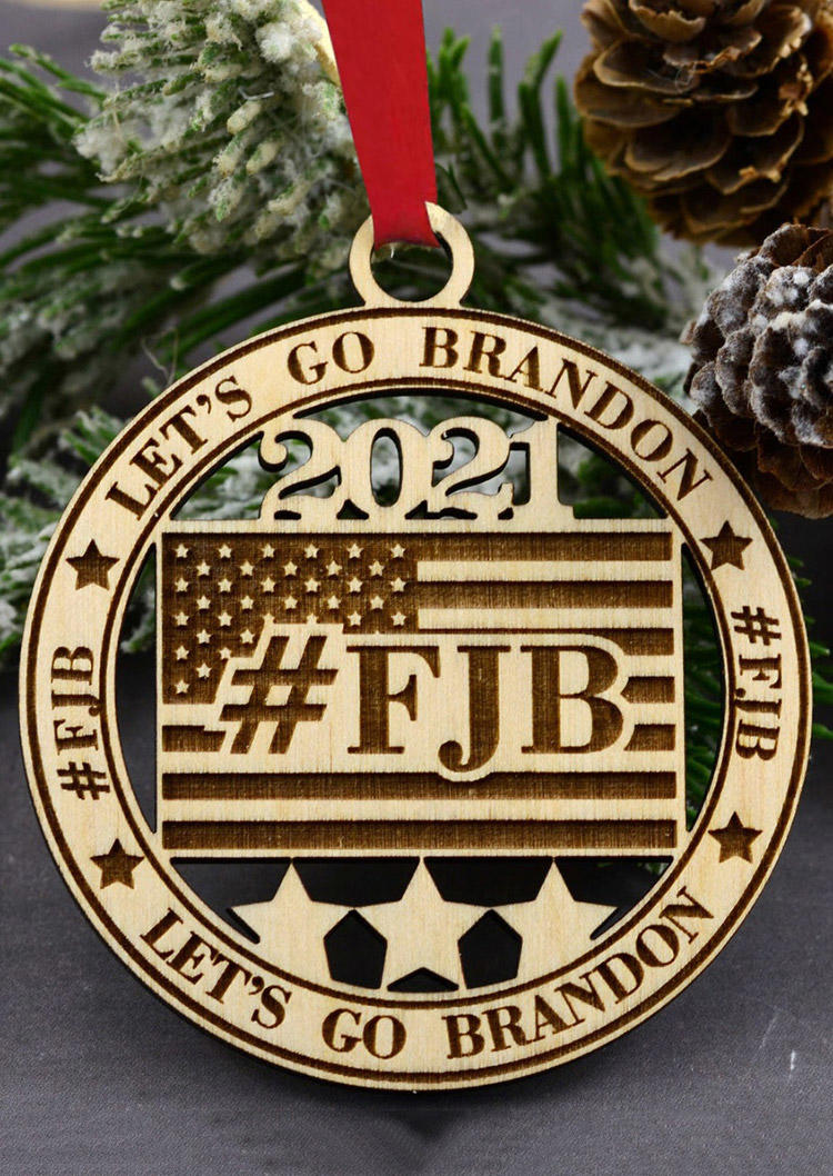 Let's Go Brandon Liberty Pendant Ornament
