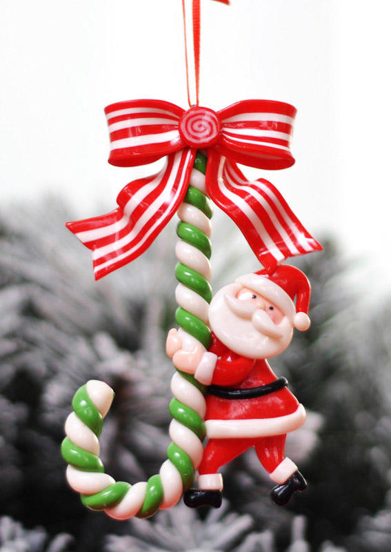 

Christmas Decoration Christmas Candy Cane Pendant Ornament in Pattern1,Pattern2,Pattern3. Size