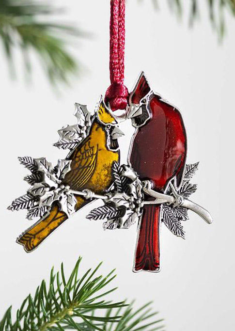 Christmas Snowman Bird Angel Hanging Ornament
