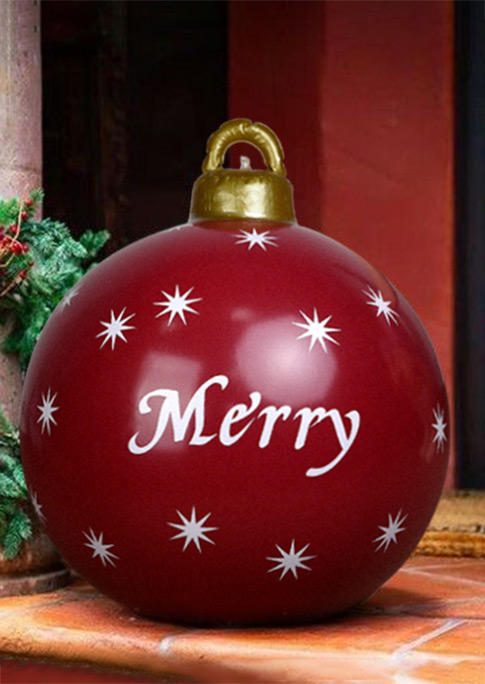 

Christmas Decoration Merry Christmas Ball Snowflake Ornament in Pattern1,Pattern2. Size