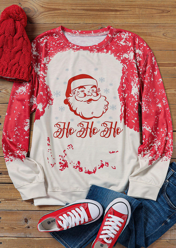 

Sweatshirts Santa Claus Ho Ho Ho Sweatshirt in Red. Size