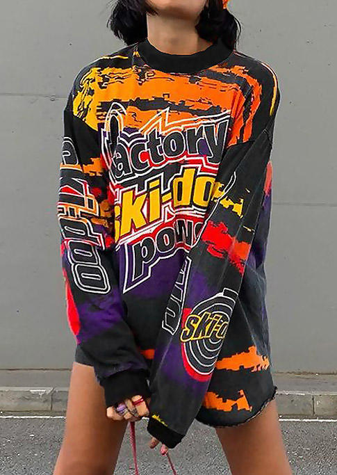 

Sweatshirts Factory Power Long Sleeve Sweatshirt in Multicolor. Size: ,M,L