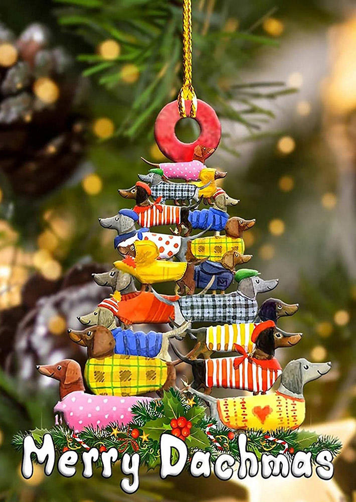 Merry Dachmas Pendant Ornament