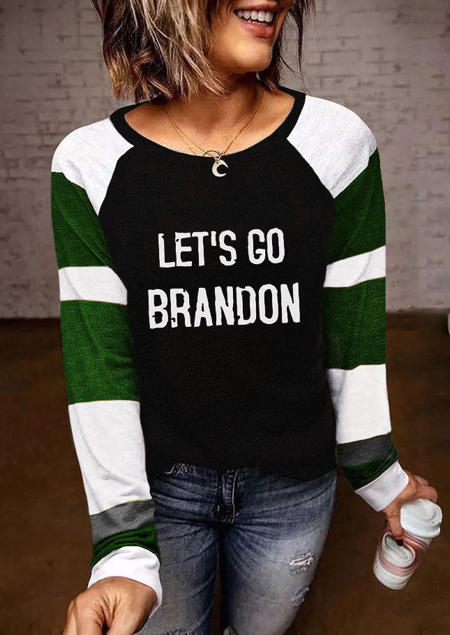 

Blouses Let' Go Brandon Color Block Blouse in Black. Size: ,M,L,XL