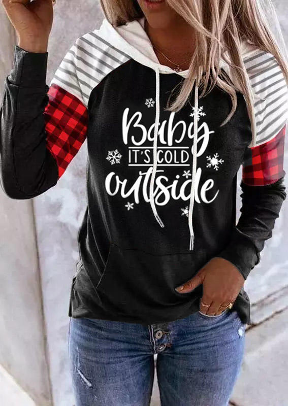 

Sweatshirts Baby It' Cold Outside Sweatshirt in Black. Size