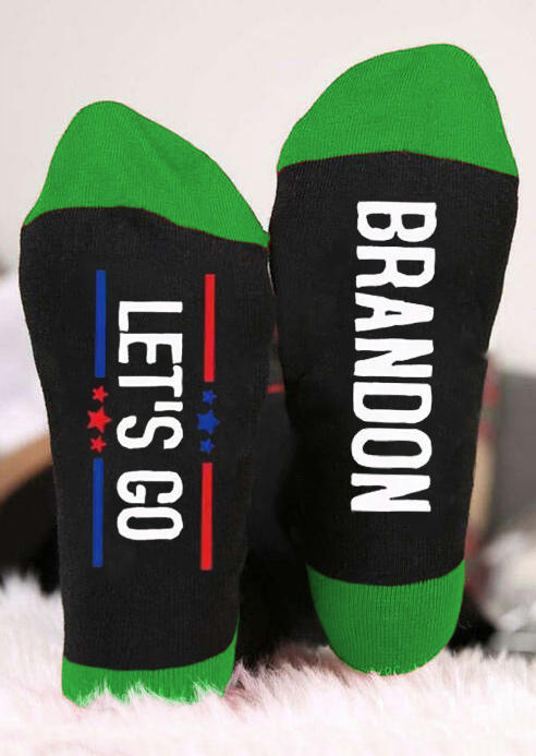 Let's Go Brandon Crew Socks