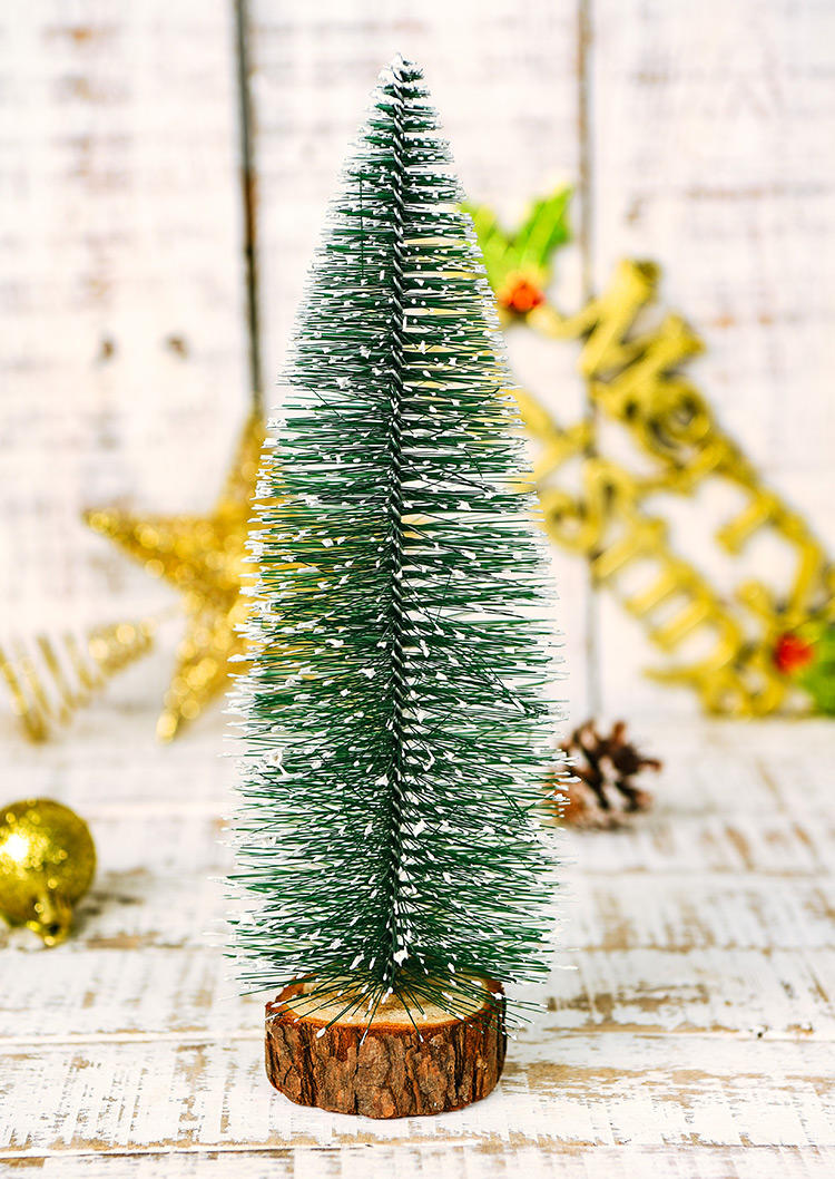 

Christmas Decoration Christmas Tree Cedar Desktop Ornament in Green. Size