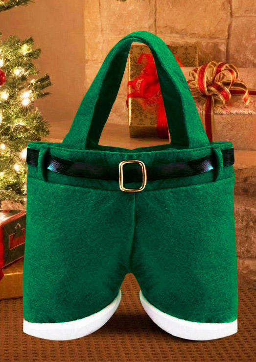 

Christmas Decoration Wine Bottle Candy Gift Cover Bag in Red. Size