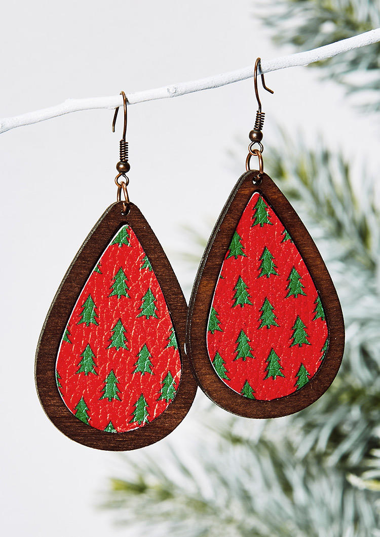 

Earrings Christmas Tree Star Hook Earrings in Pattern1,Pattern2. Size